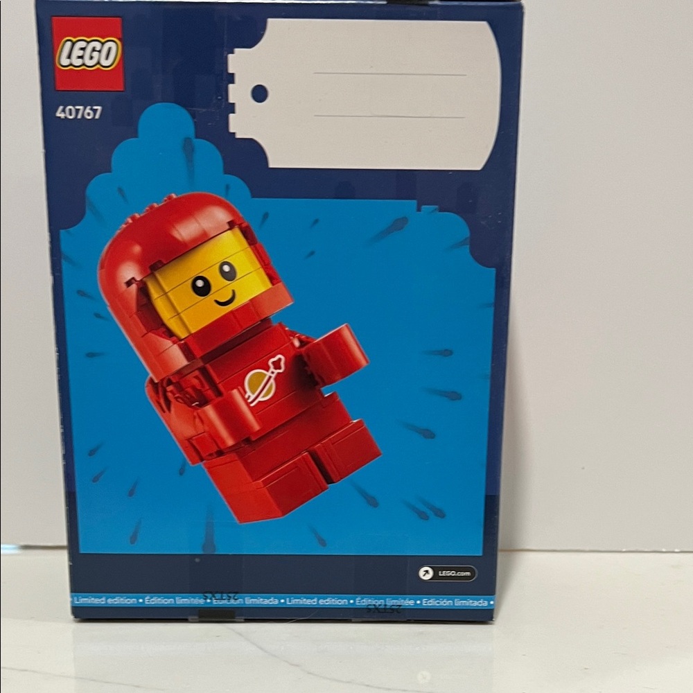 LEGO Red Space Explorer. Up scale baby astronaut.